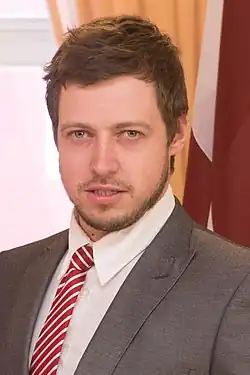 Andris Šics (13. března 2015)