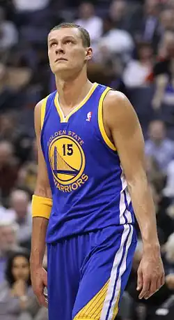 Andris Biedriņš (2. března 2011)