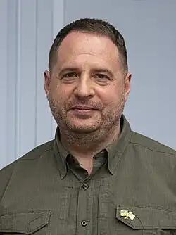 Andrij Borysovyč Jermak (13. listopadu 2023)