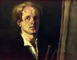 Andrus Johani: Autoportrét, 1933