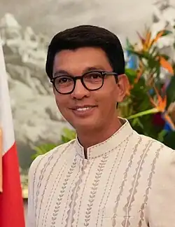 Andry Rajoelina (28. dubna 2024)
