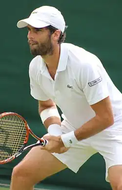 Pablo Andújar ve Wimbledonu 2014