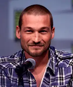 Andy Whitfield na Comic-Conu, červenec 2010