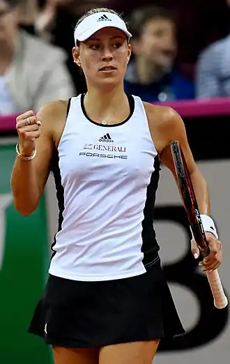 Kerberová ve světové baráži Fed Cupu 2017