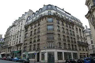 Nároží Rue Saint-Jacques a Rue Cujas