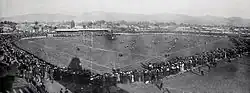 Anglo-Welsh at Lancaster Park, 1908