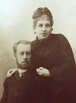 snacha Anna Lvovna, neteř P.I.Čajkovského, žena Nikolaje