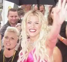 Anna Nicole Smith na australském MTV Video Music Awards 2005