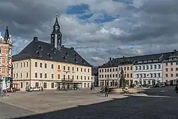 Radnice na náměstí v Annabergu