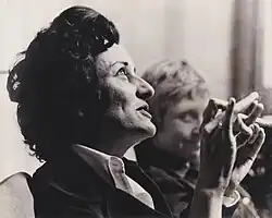 Anne Sextonová na Bostonské univezitě, 1974