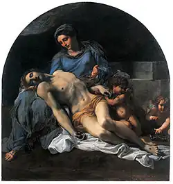 Pieta, 1599–1600, 156 cm × 149 cm