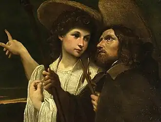 Svatý Roch s andělem, 1585