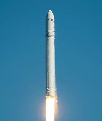 Antares 110 při prvním startu