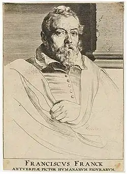 Frans Francken II., autor Anthony van Dyck
