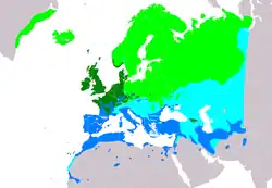 Areál rozšíření