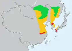 Areál rozšíření