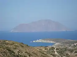 pohled na ostrov z Milu