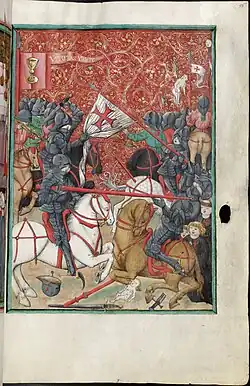 Boj husitů s křižáky, fol. 56r