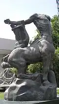 Antoine Bourdelle: Umírající kentaur, 1914