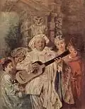 Antoine Watteau: Mezzetinova rodina