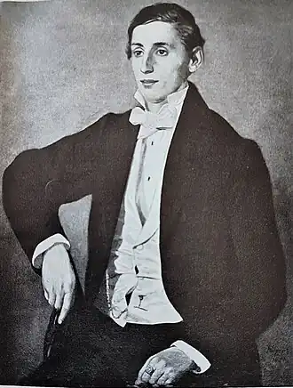 Antonín Hölperl: Portrét V. J. Sommerschuha (1853)