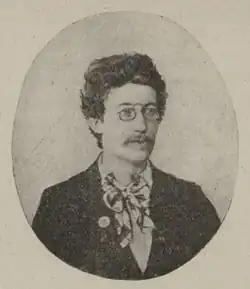 Antonín Pravoslav Veselý asi roku 1895