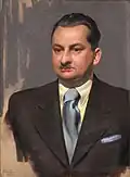 Antonín Růžička Portrét muže (1940)