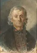 Anton Waldhauser Portrét statkáře (1859)