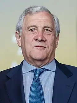 Antonio Tajani (29. dubna 2025)