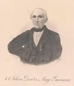 Anton von Paümann jako pražský policejní ředitel