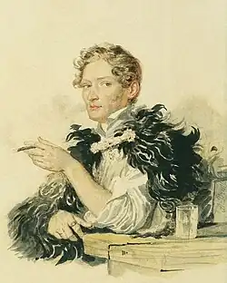 Antonij Pogorelskij, portrét od Karla Pavloviče Brjullova