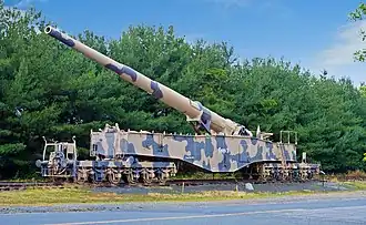 Krupp K5 (Leopold) v Muzeu zbraní armády Spojených států