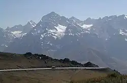 Výhled z průsmyku Anzob