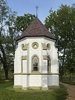 Apsida kaple Panny Marie v Pohořelicích