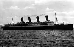 RMS Aquitania roce 1914