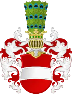 Původní znak hrabat z Habsburku