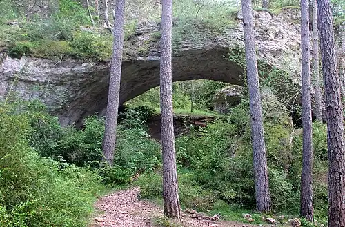 Skalní brány Arcs de Saint-Pierre