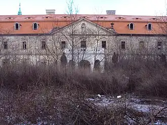 Areál bývalého kláštera servitů v Konojedech (2013)