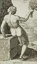 Arethousa, Philip Galle (1587)