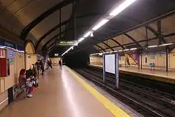 Nástupiště linky 6