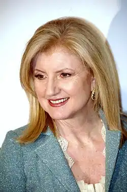 Arianna Huffingtonová (20. dubna 2011)