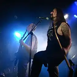 koncert Arkhon Infaustus v roce 2008