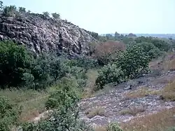 Kopce nedaleko stanice strážců parku