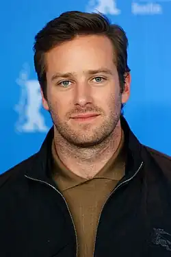 Armie Hammer v roce 2017