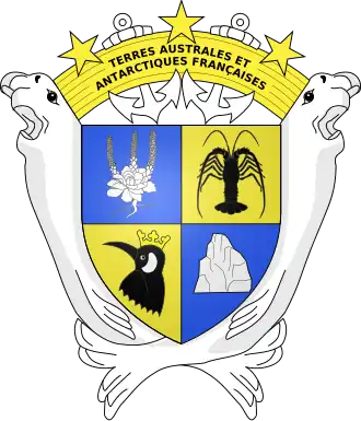 Znak Francouzských jižních a antarktických území