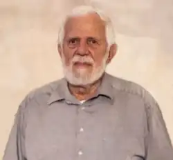 Arno Čančík na vernisáži (29. června 2023)