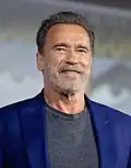 Arnold Schwarzenegger, v úřadu 2003–2011, narozen 30. července 1947