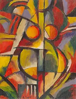 Ženský akt, asi 1919