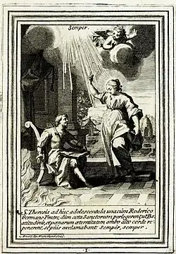 Terezie z Ávily s otcem (1719)