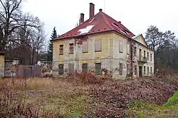 Bývalý zájezdní hostinec Spiegel v Arnoltově